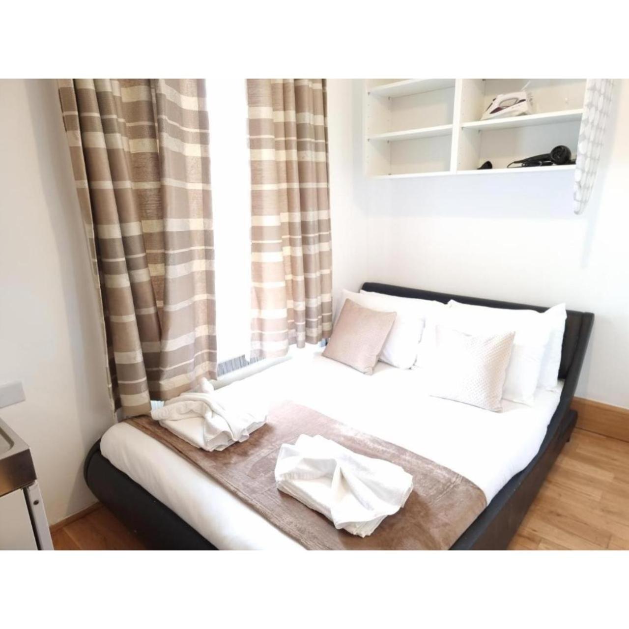 F204-Compact 2Nd Flr Studio Fits 2-Near Hyde Park Лондон Екстериор снимка